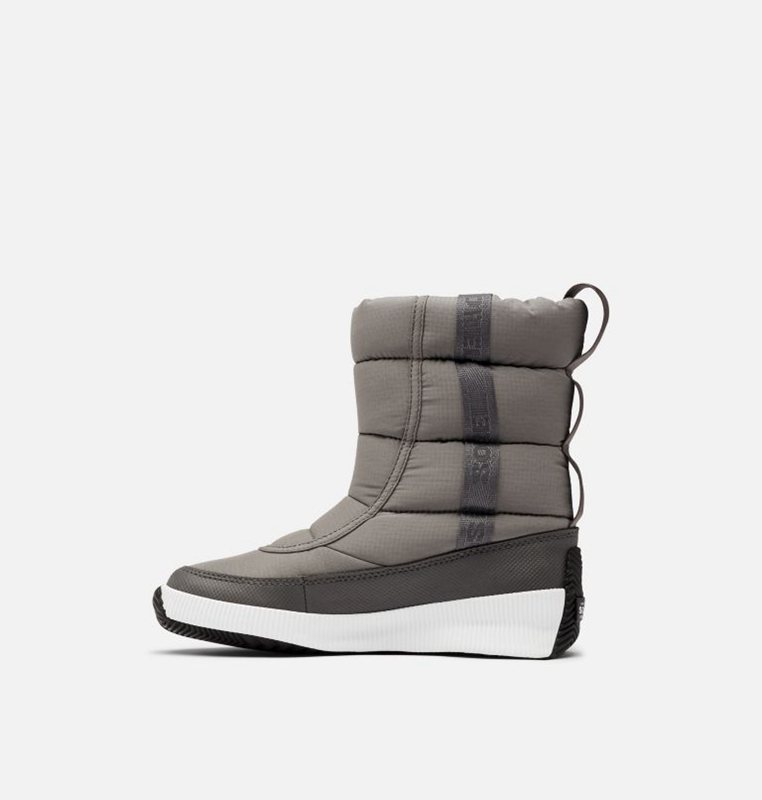 Botas Nieve Sorel Mujer - Out N About™ Puffy Mid Bajas Gris - 45120-JSHQ